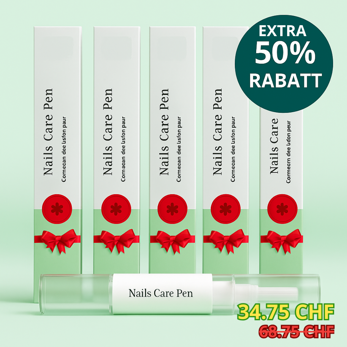 5x Nails care pen + 50% EXTRA RABATT