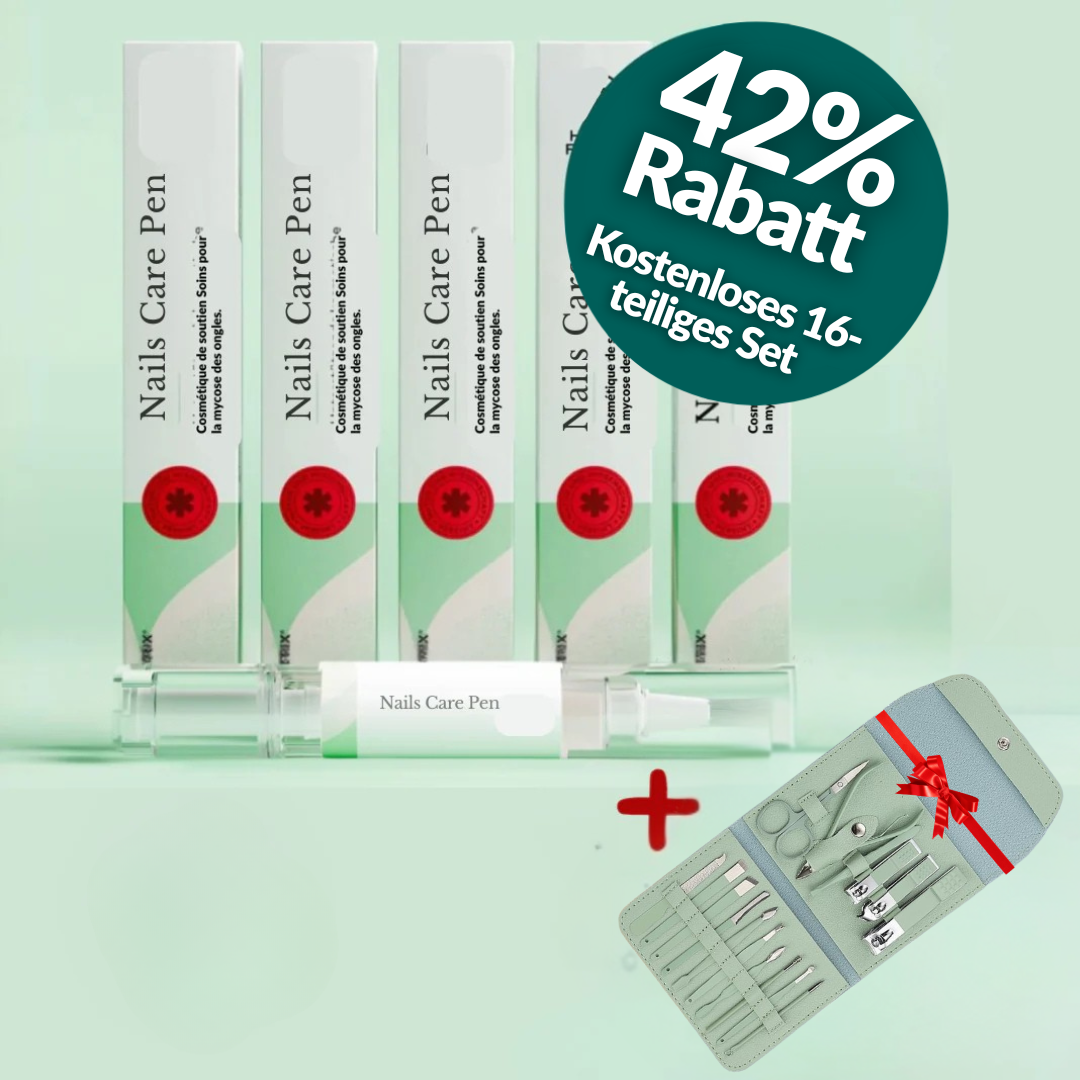 5x Nails care pen + Kostenloses 16-teiliges Set 🎁